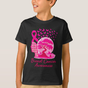 Camiseta Cinta rosa Sakura Bonsai Árbol Monte Fuji Japonés