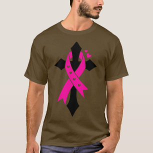 Camiseta Cinta Rosa Y Mujeres Fuertes Guerreras Cruzadas