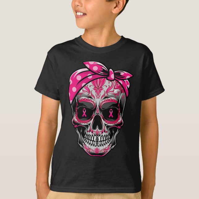 Camiseta Cinta rosada Ca de Cinta Rosa para la Concienciaci (Anverso)
