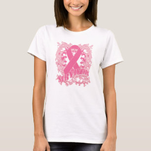 Camiseta Cinta rosada de Deco - superviviente del cáncer d