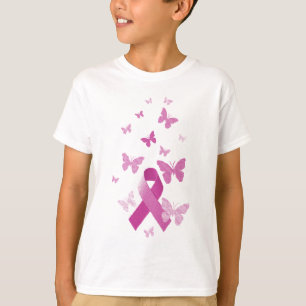 Camiseta Cinta rosada de la conciencia