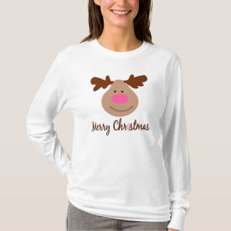 Camiseta Cinta rosada Rudolph