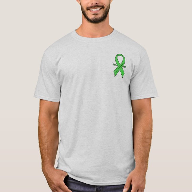 Camiseta Cinta traumática de la conciencia de la lesión (Anverso)