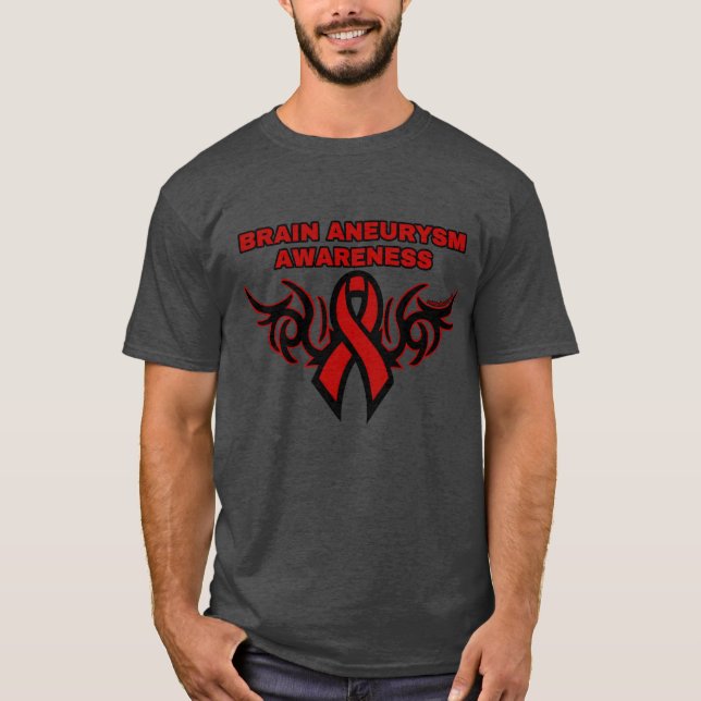 Camiseta Cinta tribal...Aneurismo cerebral (Anverso)