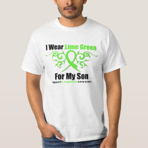Camiseta Cinta tribal del linfoma para mi hijo