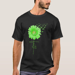 Camiseta Cinta Verde Daisy Faiy Conciencia sobre la salud m