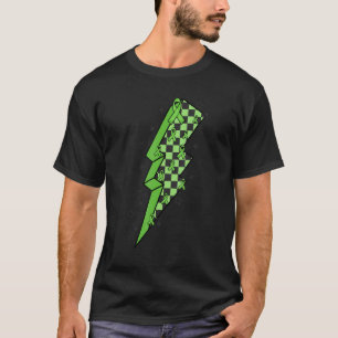 Camiseta Cinta verde de luz de corte bajo control: Pa cereb