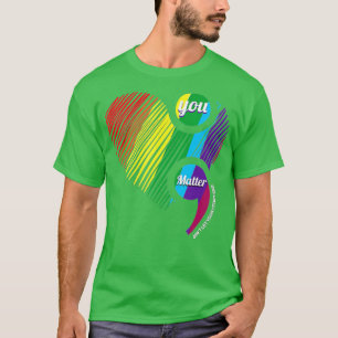 Camiseta Cinta Verde Guerrero Simpatiza Ley de Salud Mental