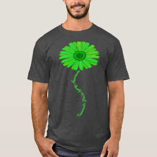 Camiseta Cinta Verde Lesiones traumáticas del cerebro del g