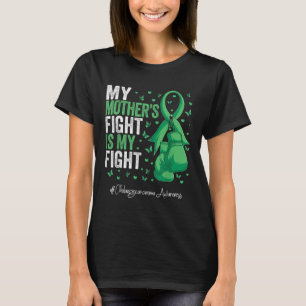 Camiseta Cinta Verde Madre Cholangiocarcinoma Conciencia