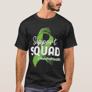 Camiseta Cinta verde para la concientización sobre la salud