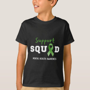 Camiseta Cinta verde para la concientización sobre la salud