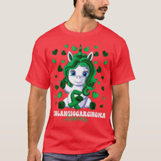 Camiseta Cinta Verde Un Mes De Concienciación Sobre El Cola