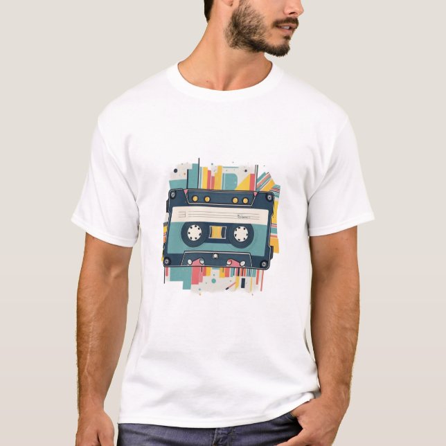 Camiseta Cinta y radio (Anverso)