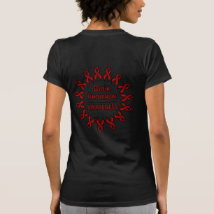 Camiseta Cintas/Círculo...Aneuralismo cerebral
