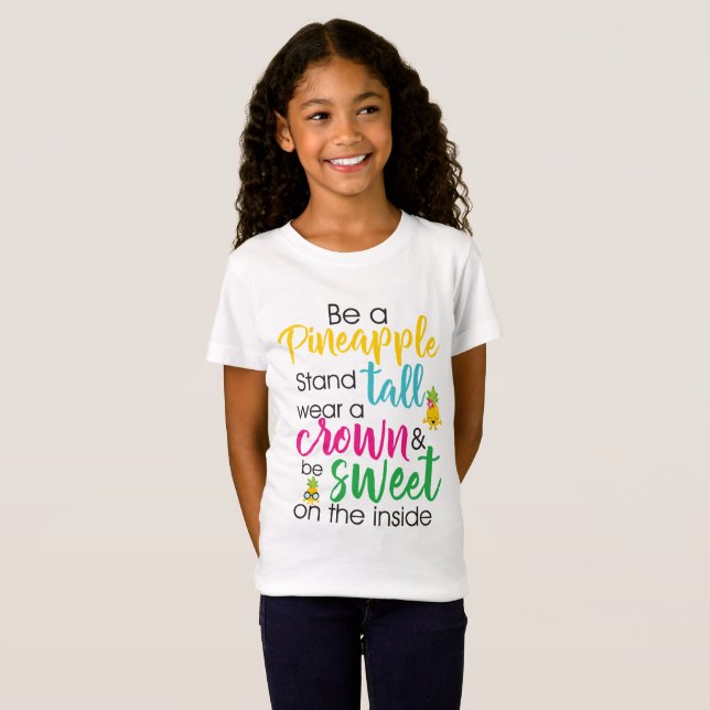 Camiseta Cintas de arte de piña (Anverso completo)