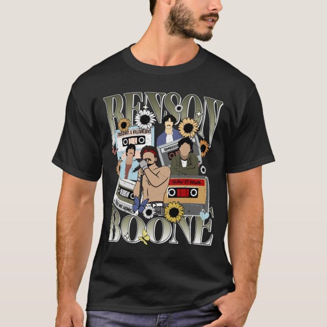 Camiseta Cintas de Casete de Benson Boone (Anverso)