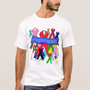 Camiseta Cintas de la conciencia para la atención sanitaria