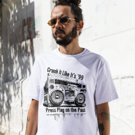 Camiseta Cintas Mixtas, Bajo y Días de Rebobinado – Nostalg