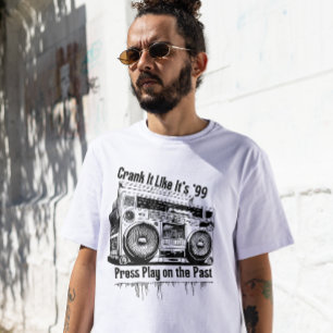 Camiseta Cintas Mixtas, Bajo y Días de Rebobinado – Nostalg