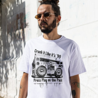 Camiseta Cintas Mixtas, Bajo y Días de Rebobinado – Nostalg