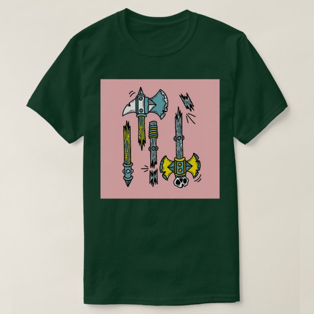 CAMISETA CINTURA DEL AX (Diseño del anverso)