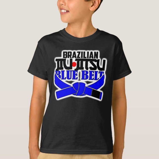 Camiseta Cinturón azul BJJ (Anverso)