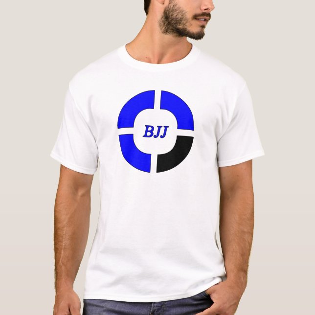 Camiseta Cinturón azul BJJ (Anverso)