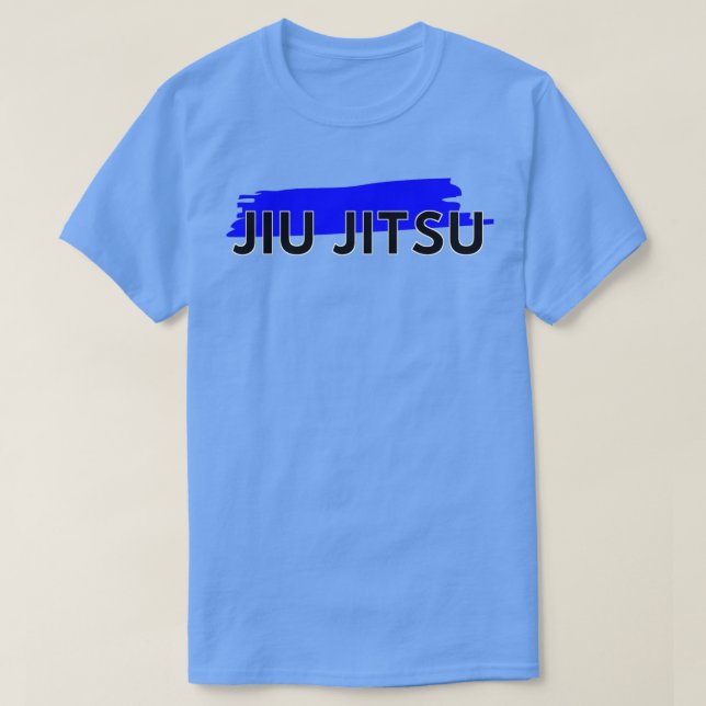Camiseta Cinturón azul Bjj brasileño Jiu Jitsu (Diseño del anverso)