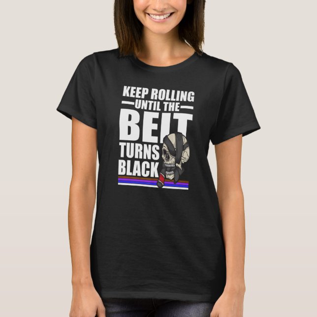 Camiseta Cinturón brasileño Jiu Jitsu Bjj (Anverso)