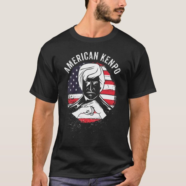 Camiseta Cinturón de entrenamiento de artes marciales kenip (Anverso)