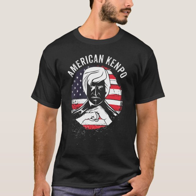 Camiseta Cinturón de entrenamiento de artes marciales kenip (Anverso)