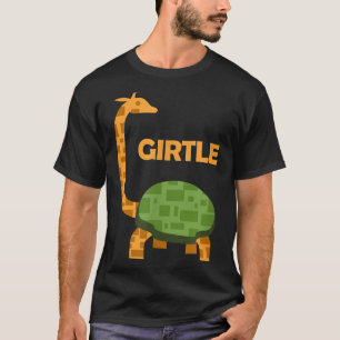 Camiseta Cinturón Híbrido de Jirafa y Tortuga Mi divertido 
