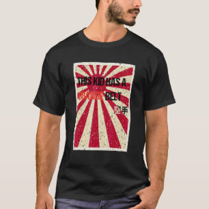 Camiseta Cinturón Naranja de Karate Clásico para Jóvenes