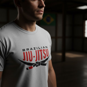 Camiseta Cinturón Negro de Jiu-Jitsu Brasileño BJJ