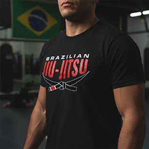 Camiseta Cinturón Negro de Jiu-Jitsu Brasileño BJJ