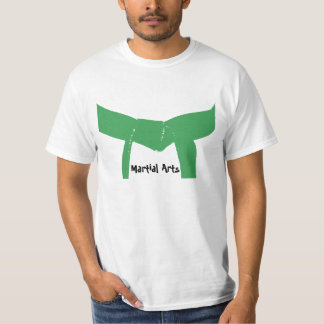 Camiseta Cinturón verde de los artes marciales