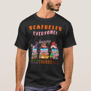 Camiseta Cinturones de seguridad para todos Feliz Hallothan