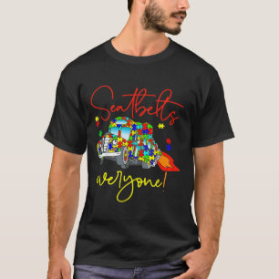Camiseta Cinturones de seguridad Todos Autism Awareness Mag