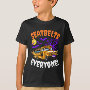 Camiseta Cinturones de seguridad Todos El Conductor Del Aut
