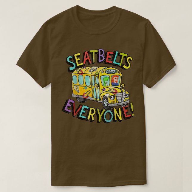 Camiseta Cinturones de seguridad Todos Funny Magic School B (Diseño del anverso)