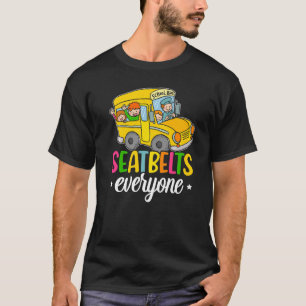 Camiseta Cinturones de seguridad Todos Los Conductores De A