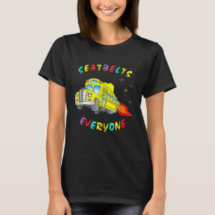 Camiseta Cinturones de seguridad Todos Los Conductores De A