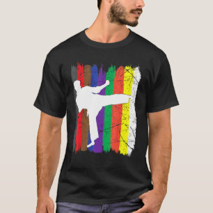 Camiseta Cinturones de Taekwondo Artes Marciales Karate Tae