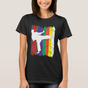 Camiseta Cinturones de Taekwondo Artes Marciales Karate Tae