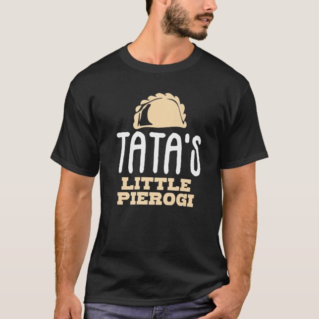 Camiseta Ciotka, el Chiste polaco del Pequeño Pierogi de Ta (Anverso)