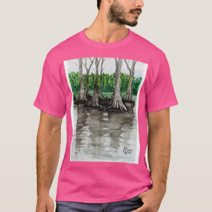 Camiseta Cipreses en el pantano de TShirt