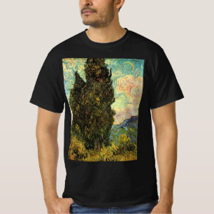 Camiseta Cipreses por Vincent van Gogh
