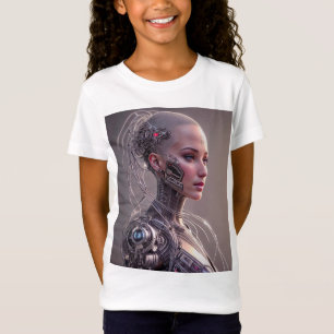 Camiseta Cirborg con muchos circuitos