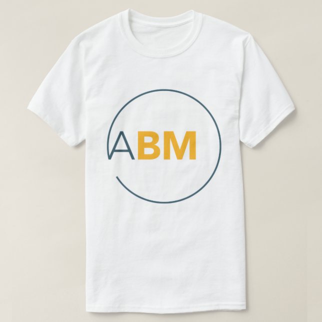 Camiseta Circle ABM with peace love breastmilk (Diseño del anverso)